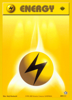 Lightning Energy 109/111 (1st Edition)