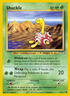 Shuckle 72/111