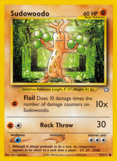 Sudowoodo 77/111