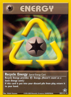 Recycle Energy 105/111