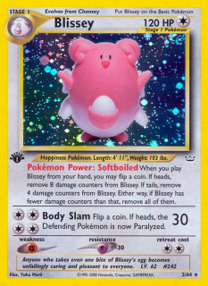 Blissey 2/66 (1st Edition)