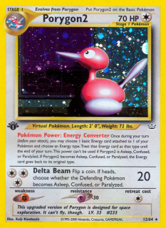 Porygon2 12/66 (1st Edition)