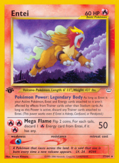 Entei 17/66 (1st Edition)