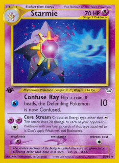Starmie 25/66 (1st Edition)