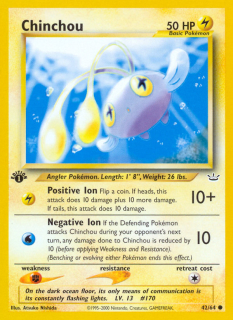 Chinchou 42/66 (1st Edition)