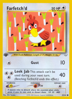 Farfetch'd 43/66 (1st Edition)