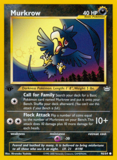 Murkrow 46/66 (1st Edition)