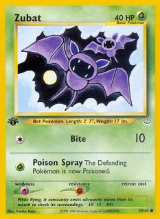 Zubat 59/66 (1st Edition)