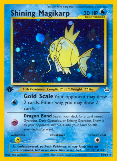 Shining Magikarp 66/66 (1st Edition)