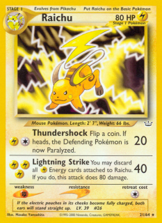 Raichu 21/66