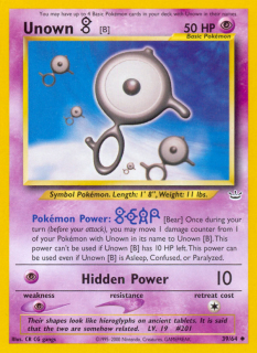 Unown B 39/66