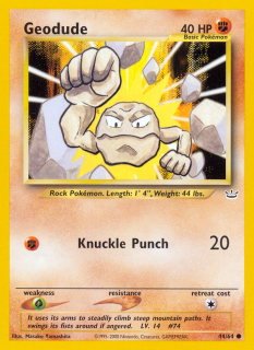 Geodude 44/66