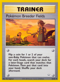 Pokémon Breeder Fields 62/66