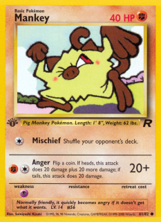 Mankey 61/82 (1st Edition)
