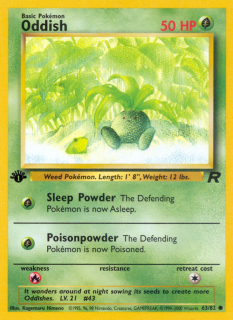 Oddish 63/82 (1st Edition)