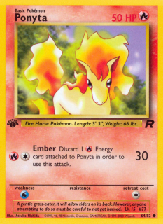 Ponyta 64/82 (1st Edition)