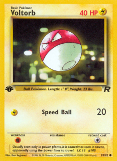 Voltorb 69/82 (1st Edition)