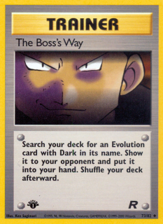 The Boss's Way 73/82 (1st Edition)