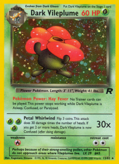 Dark Vileplume 13/82