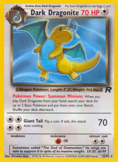 Dark Dragonite 22/82