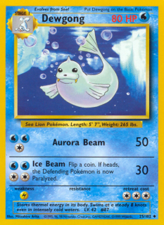 Dewgong 25/102