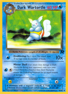 Dark Wartortle 46/82
