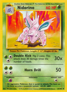 Nidorino 37/102