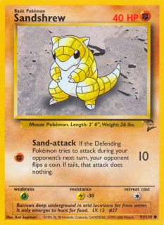 Sandshrew 91/130