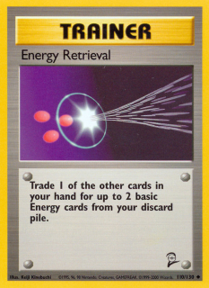 Energy Retrieval 110/130