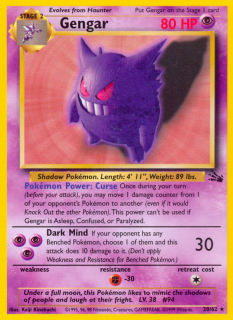 Gengar 20/62