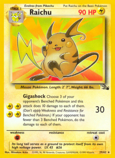 Raichu 29/62