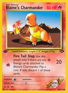 Blaine's Charmander 60/132 (1st Edition)