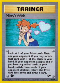 Misty's Wish 108/132 (1st Edition)