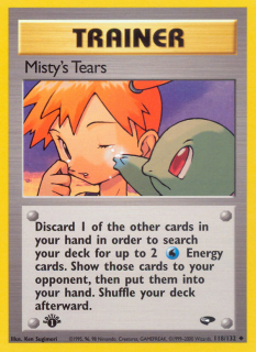 Misty's Tears 118/132 (1st Edition)