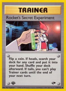 Rocket's Secret Experiment 120/132 (1st Edition)