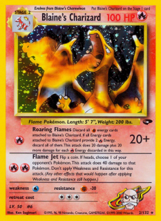 Blaine's Charizard 2/132