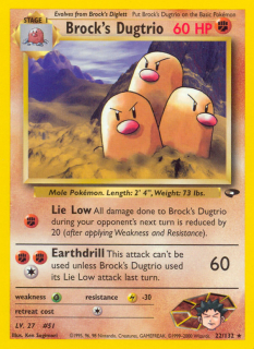 Brock's Dugtrio 22/132