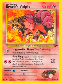 Brock's Vulpix 37/132