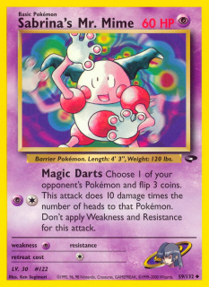 Sabrina's Mr. Mime 59/132