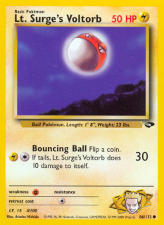 Lt. Surge's Voltorb 86/132