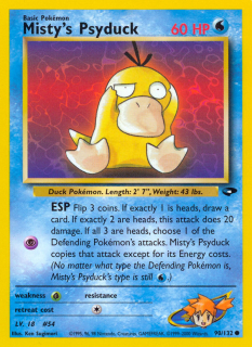 Misty's Psyduck 90/132