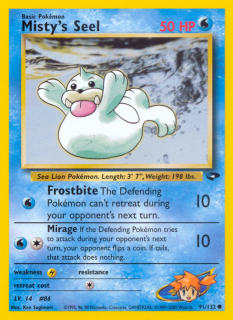 Misty's Seel 91/132