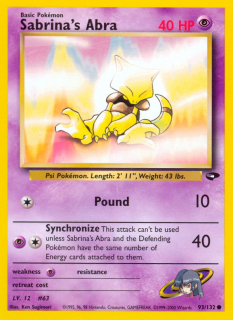Sabrina's Abra 93/132