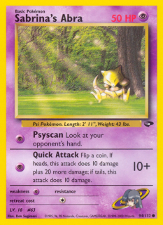 Sabrina's Abra 94/132