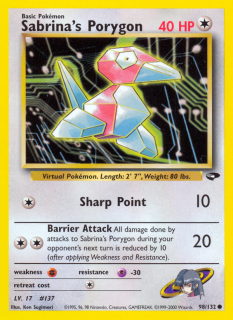 Sabrina's Porygon 98/132
