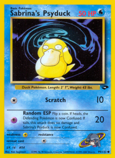 Sabrina's Psyduck 99/132