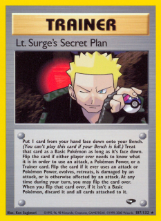 Lt. Surge's Secret Plan 107/132