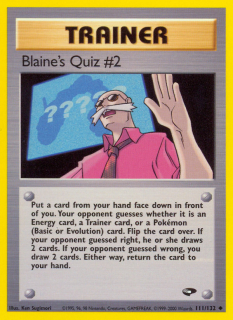 Blaine's Quiz #2 111/132