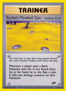 Rocket's Minefield Gym 119/132