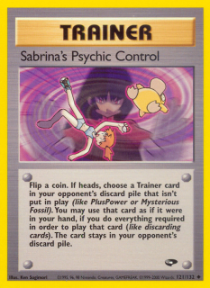 Sabrina's Psychic Control 121/132